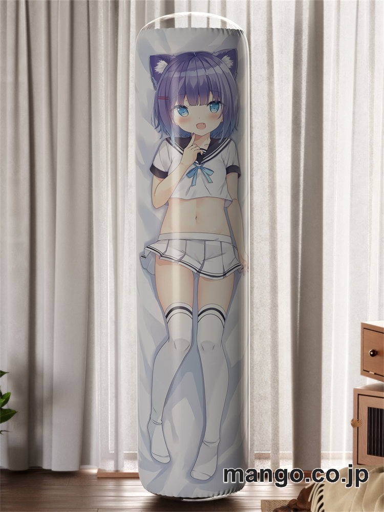 【おきあがりこぼし】アニメ キャラクター 等身大 PVC バランスクッション【バーチャルYoutuber】流石乃ルキ＆流石乃ロキ PVC製 キャラクターグッズ コレクション用