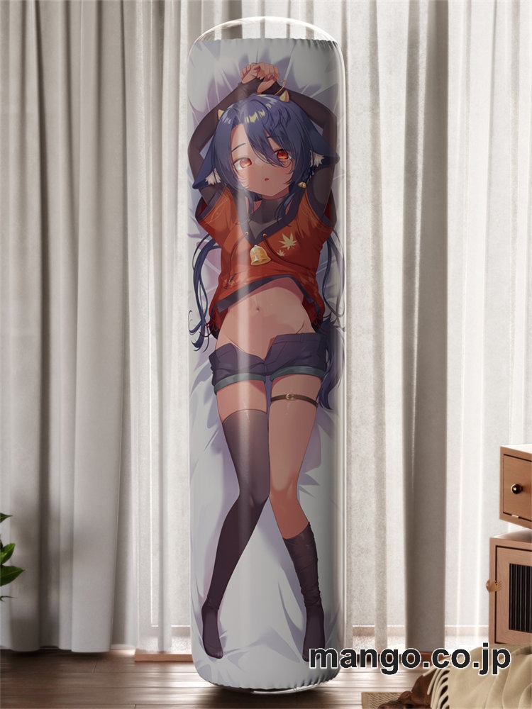 【おきあがりこぼし】アニメ キャラクター 等身大 PVC バランスクッション【バーチャルYoutuber】柏衣みゃ PVC製 キャラクターグッズ コレクション用