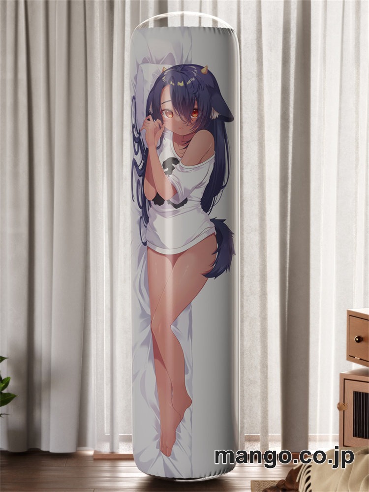 【おきあがりこぼし】アニメ キャラクター 等身大 PVC バランスクッション【バーチャルYoutuber】柏衣みゃ PVC製 キャラクターグッズ コレクション用 2