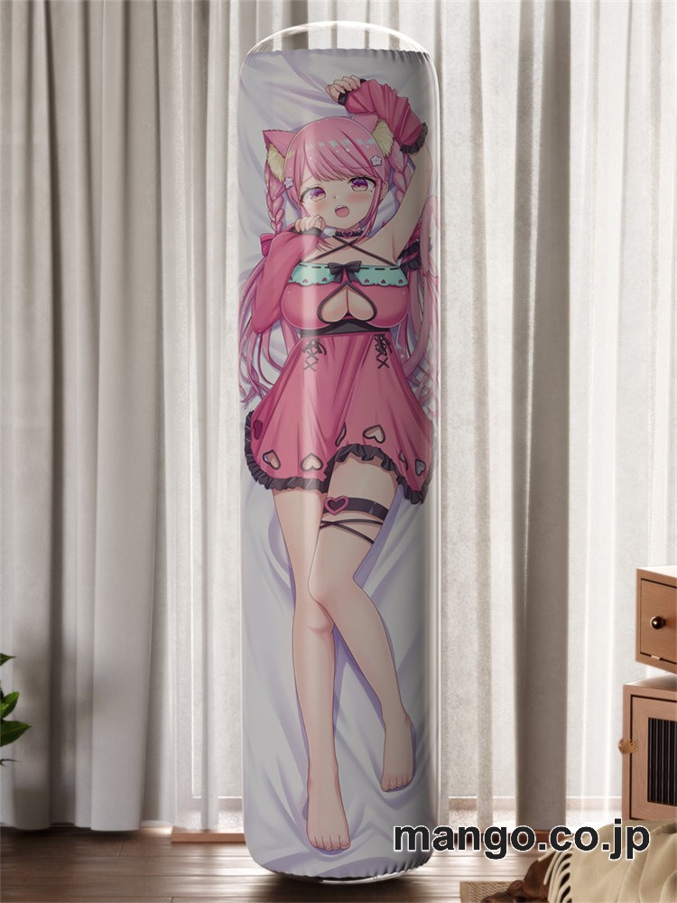 【おきあがりこぼし】アニメ キャラクター 等身大 PVC バランスクッション【バーチャルYoutuber】桃奈みゆい PVC製 キャラクターグッズ コレクション用