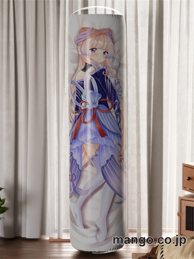 【おきあがりこぼし】アニメ キャラクター 等身大 PVC バランスクッション【原神】珊瑚宮心海 PVC製 キャラクターグッズ コレクション用 2