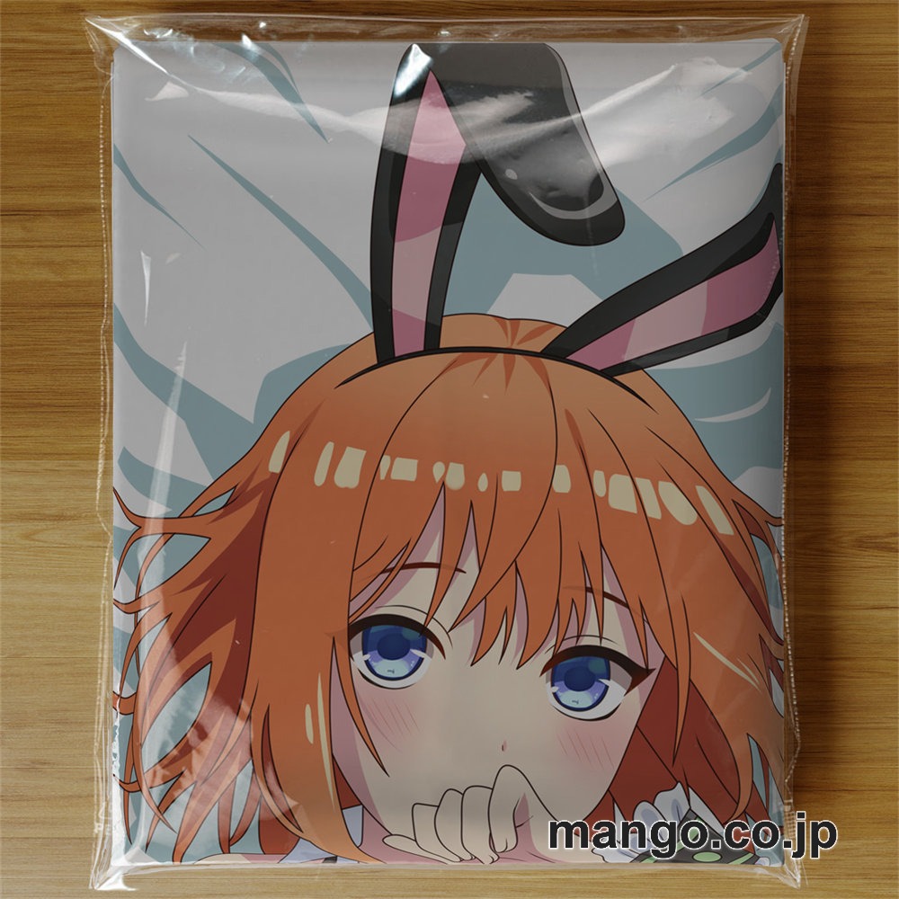 【おきあがりこぼし】アニメ キャラクター 等身大 PVC バランスクッション【五等分の花嫁】バニーガール 中野四葉 PVC製 キャラクターグッズ コレクション用 3