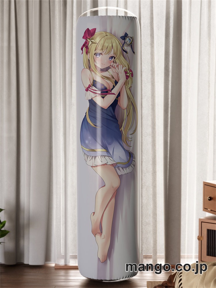 【おきあがりこぼし】アニメ キャラクター 等身大 PVC バランスクッション【バーチャルYoutuber】星乃すな PVC製 キャラクターグッズ コレクション用 2