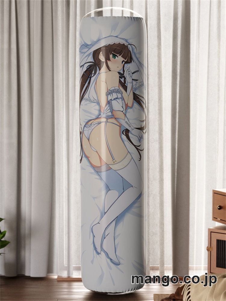 【おきあがりこぼし】アニメ キャラクター 等身大 PVC バランスクッション【閃乱カグラ】両備 PVC製 キャラクターグッズ コレクション用 2