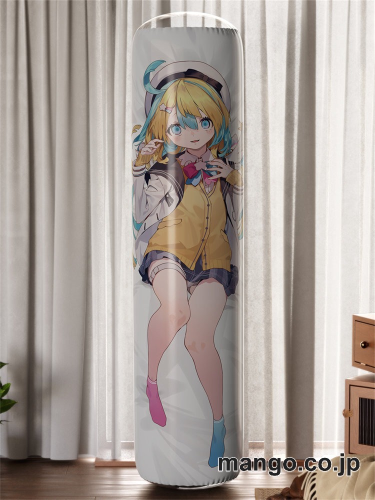 【おきあがりこぼし】アニメ キャラクター 等身大 PVC バランスクッション【バーチャルYoutuber】天川はの PVC製 キャラクターグッズ コレクション用