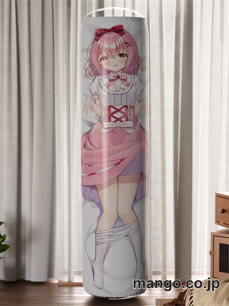 【おきあがりこぼし】アニメ キャラクター 等身大 PVC バランスクッション【バーチャルYoutuber】苺咲べりぃ PVC製 キャラクターグッズ コレクション用