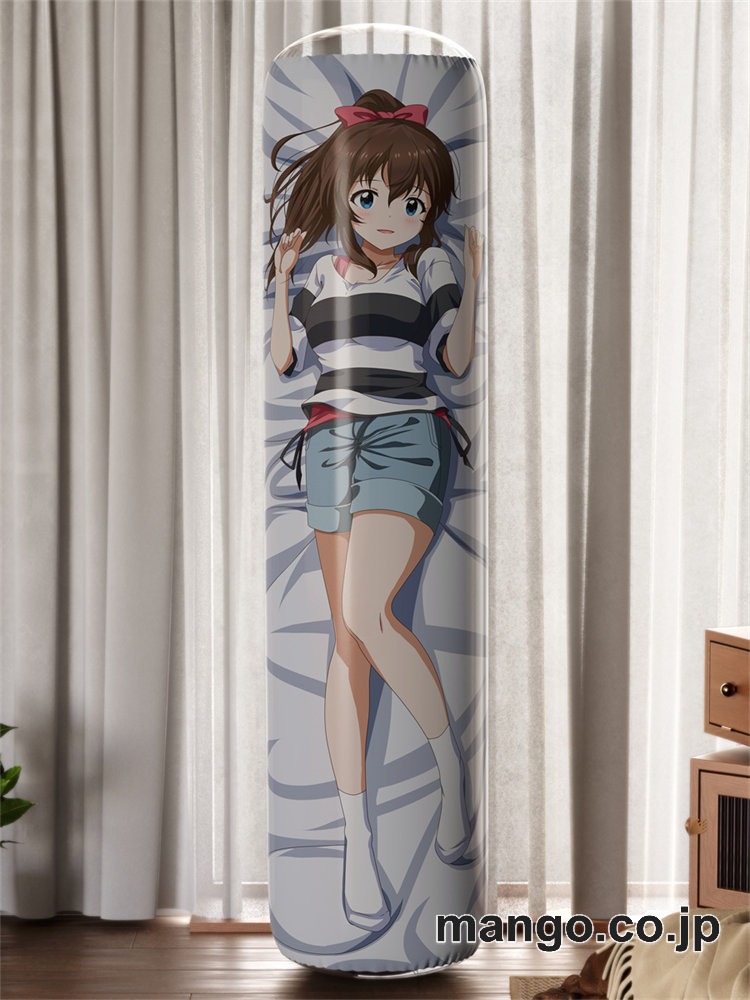 【おきあがりこぼし】アニメ キャラクター 等身大 PVC バランスクッション【アイドルマスター ミリオンライブ！】佐竹美奈子 PVC製 キャラクターグッズ コレクション用