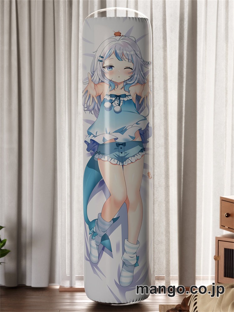 【おきあがりこぼし】アニメ キャラクター 等身大 PVC バランスクッション【バーチャルYoutuber】がうるぐら PVC製 キャラクターグッズ コレクション用
