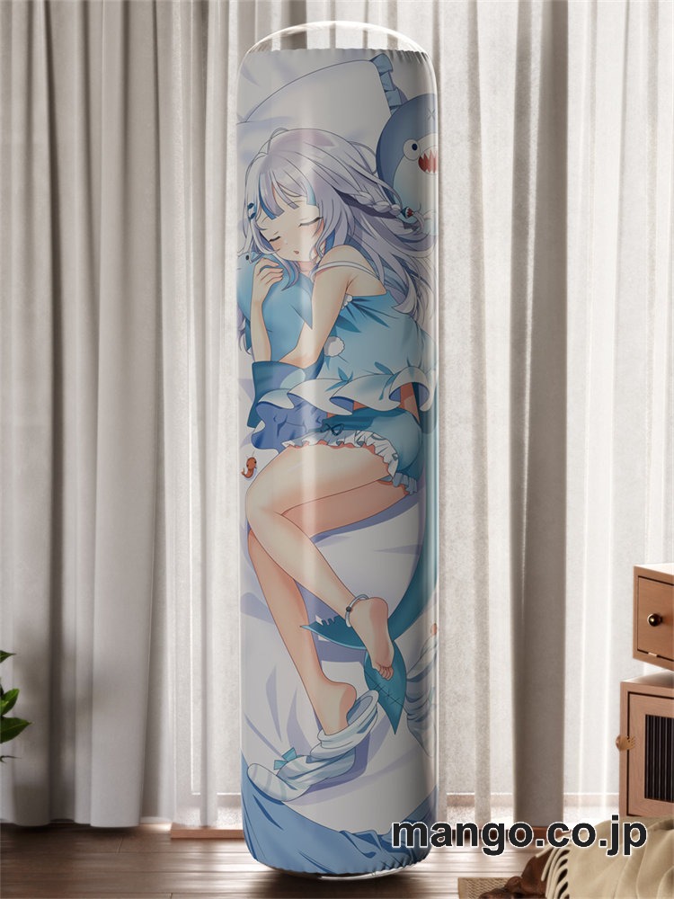 【おきあがりこぼし】アニメ キャラクター 等身大 PVC バランスクッション【バーチャルYoutuber】がうるぐら PVC製 キャラクターグッズ コレクション用 2