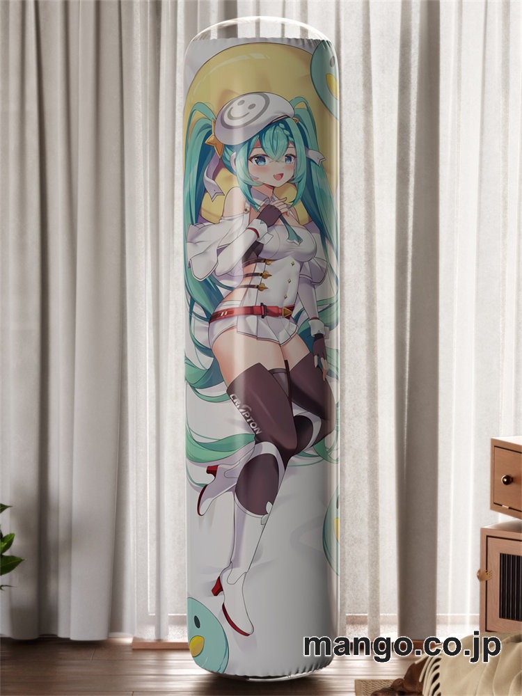 【おきあがりこぼし】アニメ キャラクター 等身大 PVC バランスクッション【VOCALOID】ミク PVC製 キャラクターグッズ コレクション用 2