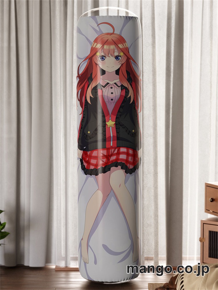 【おきあがりこぼし】アニメ キャラクター 等身大 PVC バランスクッション【五等分の花嫁】中野五月 PVC製 キャラクターグッズ コレクション用