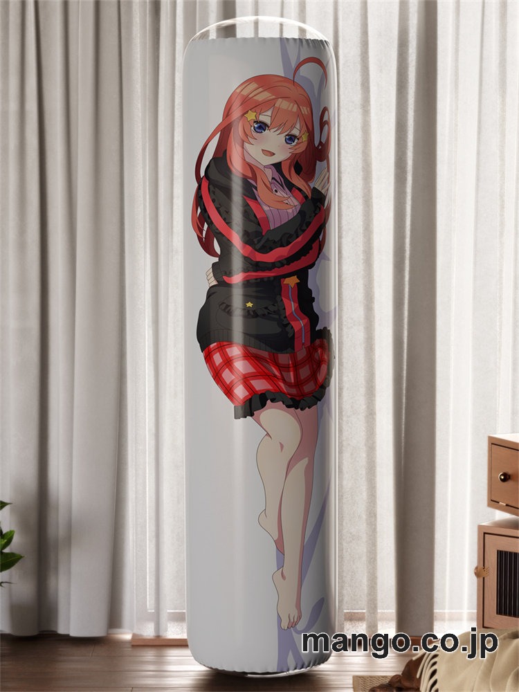 【おきあがりこぼし】アニメ キャラクター 等身大 PVC バランスクッション【五等分の花嫁】中野五月 PVC製 キャラクターグッズ コレクション用 2