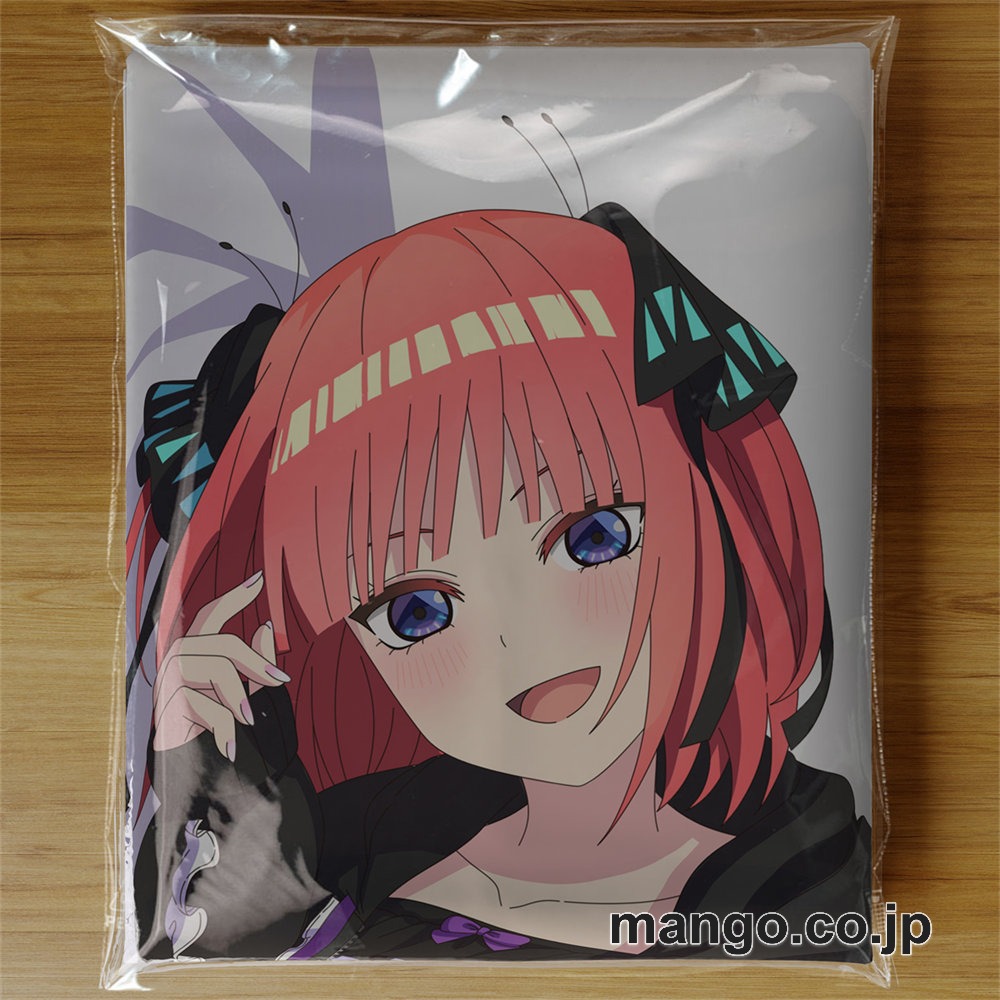 【おきあがりこぼし】アニメ キャラクター 等身大 PVC バランスクッション【五等分の花嫁】中野二乃 PVC製 キャラクターグッズ コレクション用 3