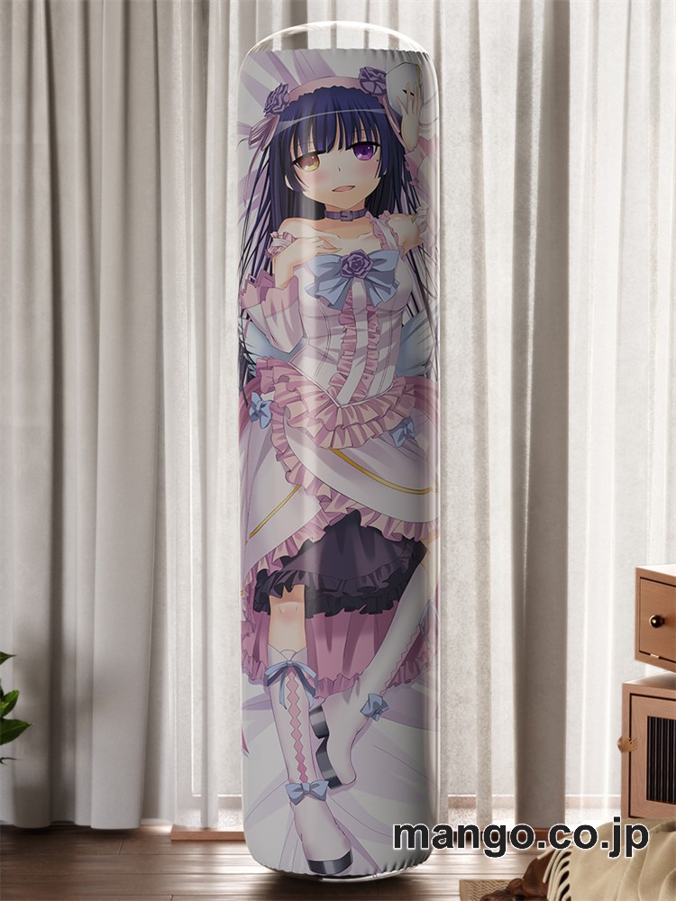 【おきあがりこぼし】アニメ キャラクター 等身大 PVC バランスクッション【俺の妹がこんなに可愛いわけがない】黒猫 PVC製 キャラクターグッズ コレクション用 2