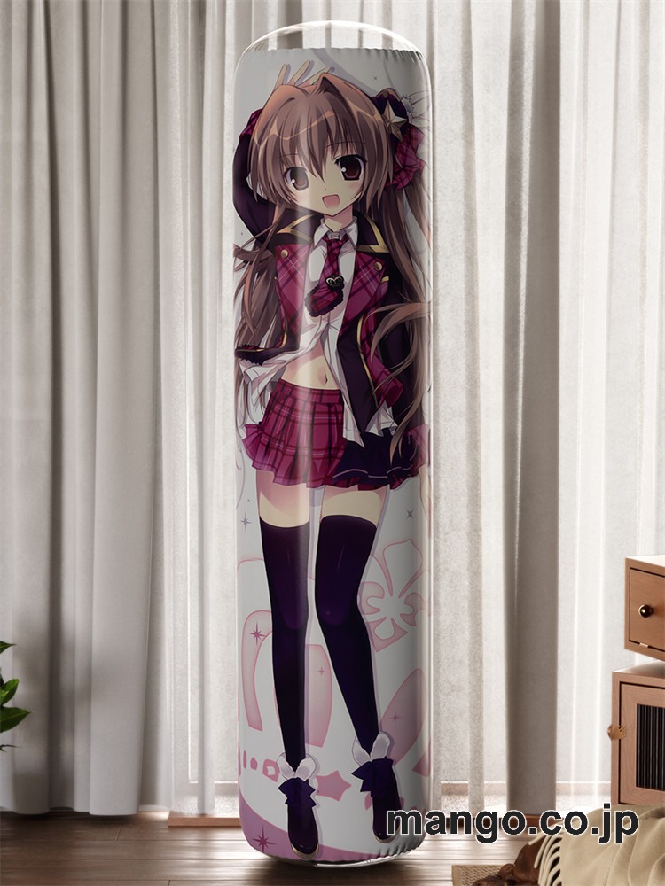 【おきあがりこぼし】アニメ キャラクター 等身大 PVC バランスクッション【KAROMIX】karory 蒼海舞香 PVC製 キャラクターグッズ コレクション用 2