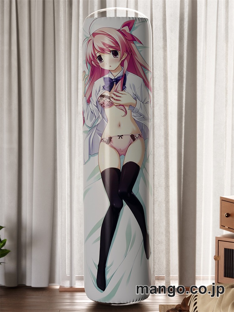 【おきあがりこぼし】アニメ キャラクター 等身大 PVC バランスクッション【『ChaoS;HEAd』】咲畑梨深 PVC製 キャラクターグッズ コレクション用 2