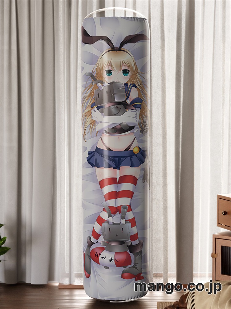 【おきあがりこぼし】アニメ キャラクター 等身大 PVC バランスクッション【艦隊これくしょん】島風 PVC製 キャラクターグッズ コレクション用