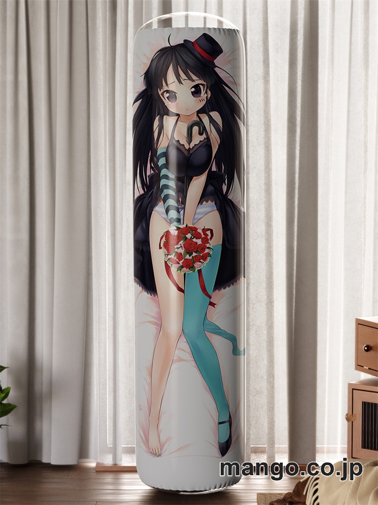 【おきあがりこぼし】アニメ キャラクター 等身大 PVC バランスクッション【けいおん!】秋山 澪 PVC製 キャラクターグッズ コレクション用 2