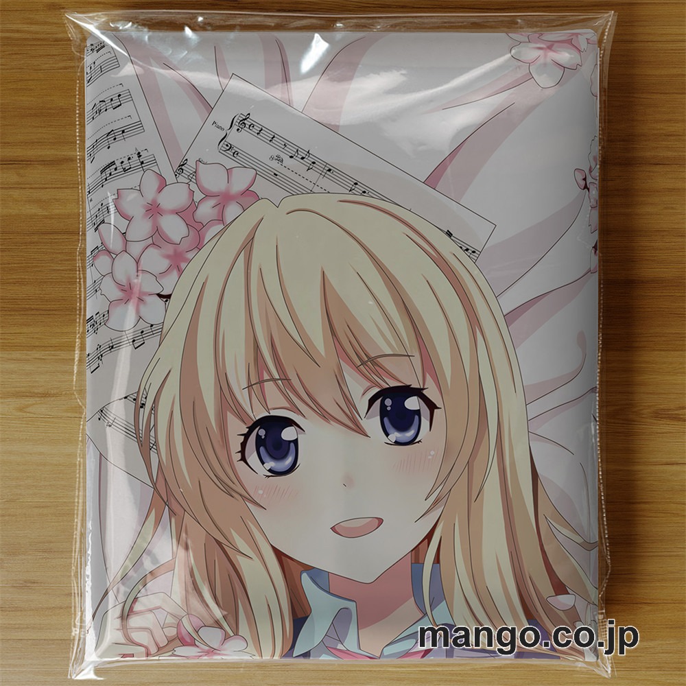 【おきあがりこぼし】アニメ キャラクター 等身大 PVC バランスクッション【四月は君の嘘】宮園 かをり PVC製 キャラクターグッズ コレクション用 3