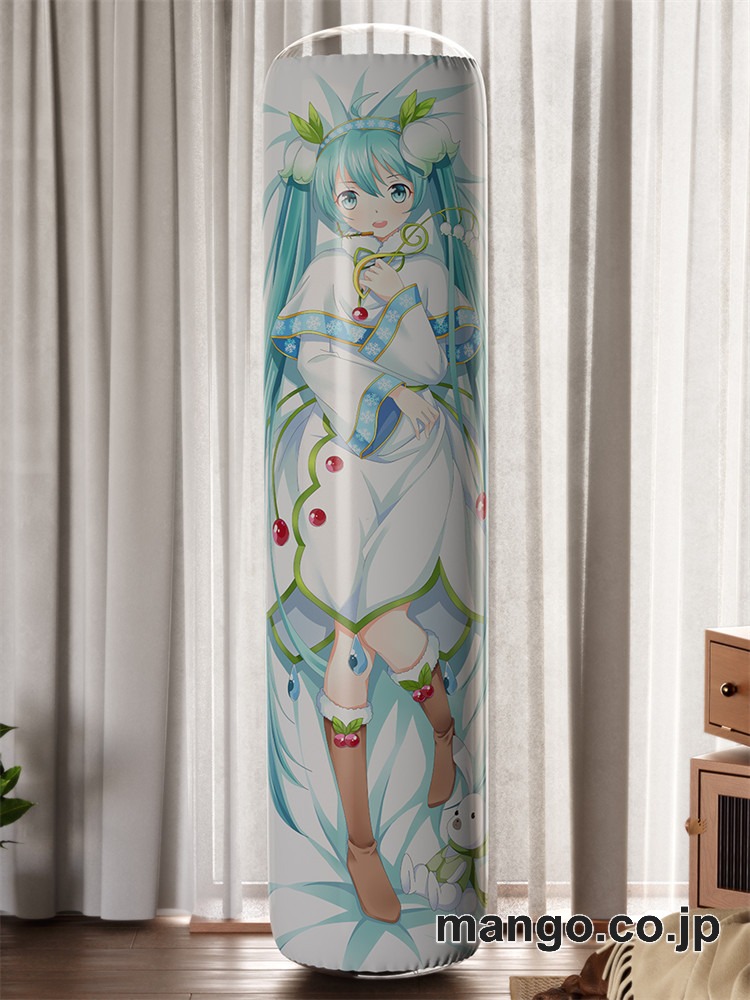 【おきあがりこぼし】アニメ キャラクター 等身大 PVC バランスクッション【VOCALOID】初音ミク PVC製 キャラクターグッズ コレクション用