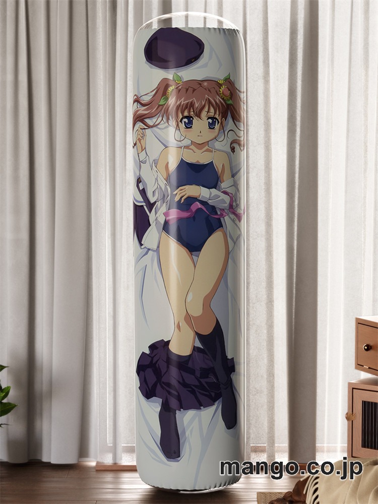 【おきあがりこぼし】アニメ キャラクター 等身大 PVC バランスクッション【乃木坂春香の秘密】乃木坂美夏 PVC製 キャラクターグッズ コレクション用