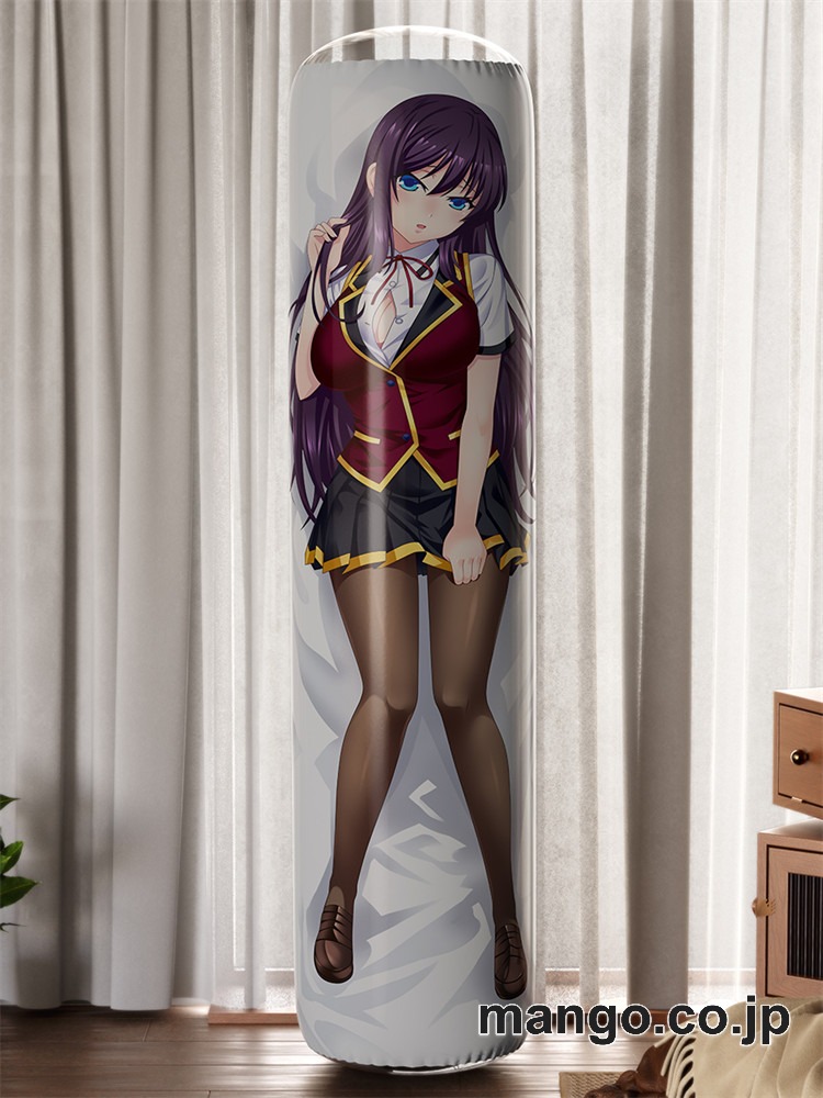 【おきあがりこぼし】アニメ キャラクター 等身大 PVC バランスクッション【牝教師4】巨乳体育JKコス可愛女教師 PVC製 キャラクターグッズ コレクション用 2
