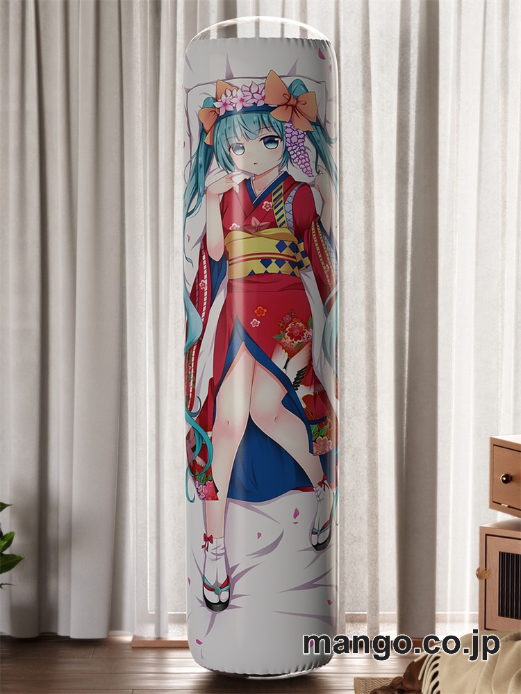【おきあがりこぼし】アニメ キャラクター 等身大 PVC バランスクッション初音ミク PVC製 キャラクターグッズ コレクション用 2
