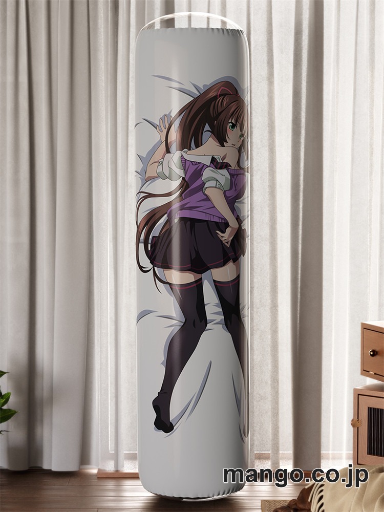 【おきあがりこぼし】アニメ キャラクター 等身大 PVC バランスクッション【ストライク・ザ・ブラッド】紗矢華デラックス PVC製 キャラクターグッズ コレクション用 2