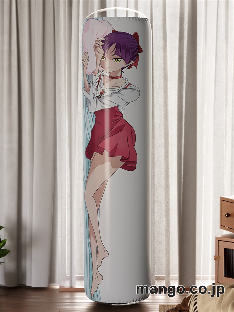 【おきあがりこぼし】アニメ キャラクター 等身大 PVC バランスクッション【ゲゲゲの鬼太郎】ねこ娘 添い寝 PVC製 キャラクターグッズ コレクション用