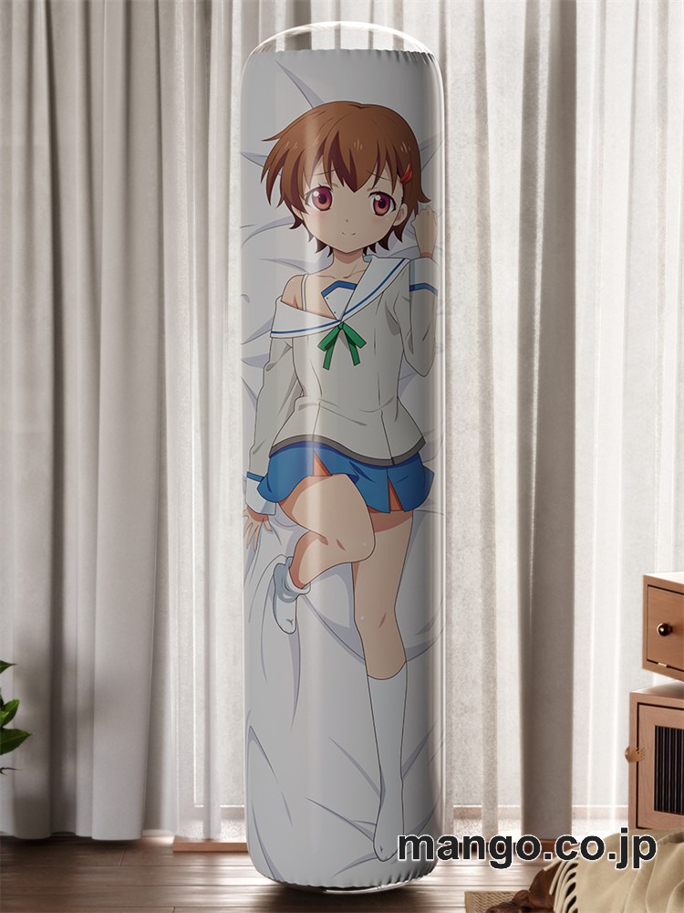 【おきあがりこぼし】アニメ キャラクター 等身大 PVC バランスクッション【アクションヒロイン】チアフルーツ 赤来杏 PVC製 キャラクターグッズ コレクション用 2