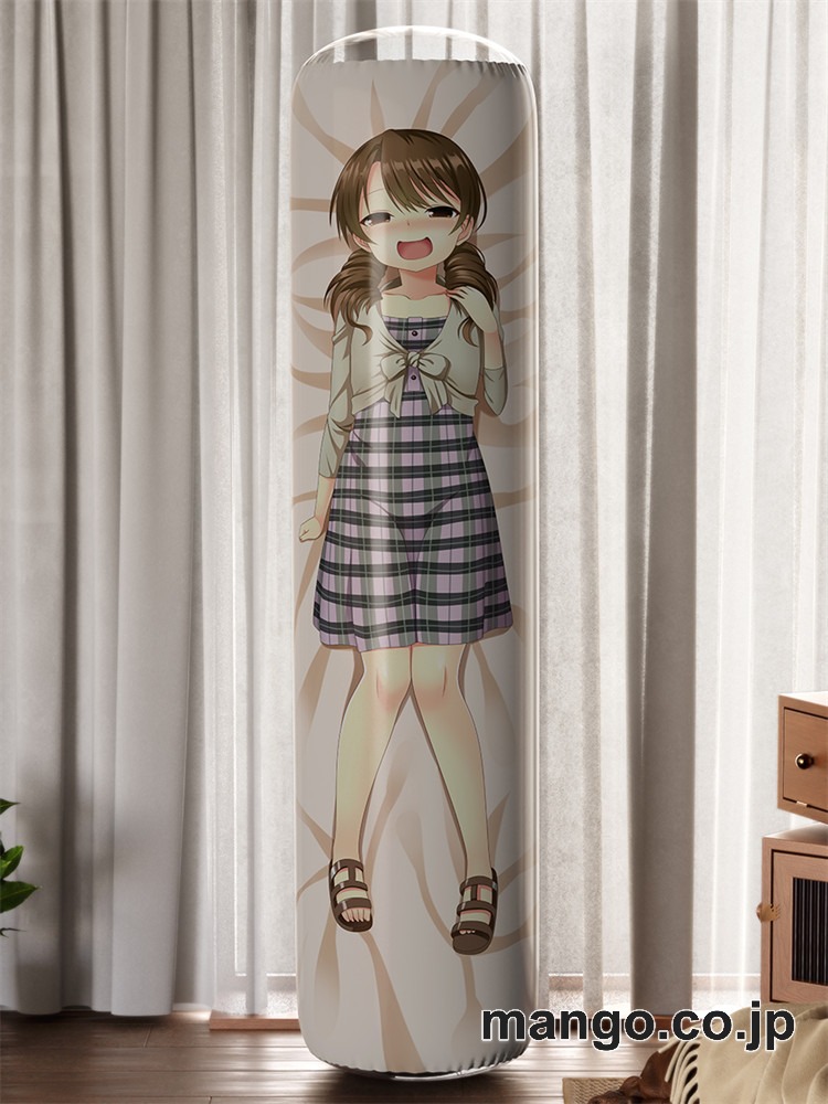 【おきあがりこぼし】アニメ キャラクター 等身大 PVC バランスクッション【dokidokiりとる大家さん】麻生美百合 PVC製 キャラクターグッズ コレクション用