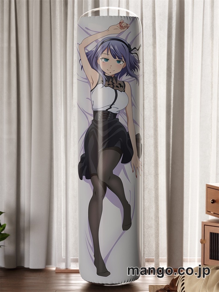 【おきあがりこぼし】アニメ キャラクター 等身大 PVC バランスクッション【だがしかし2】枝垂ほたる・遠藤サヤ PVC製 キャラクターグッズ コレクション用 2