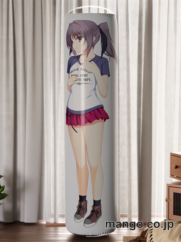 【おきあがりこぼし】アニメ キャラクター 等身大 PVC バランスクッション【ＬＯＶＥＬＹ×ＣＡＴＩＯＮ】犬吠埼綾 PVC製 キャラクターグッズ コレクション用