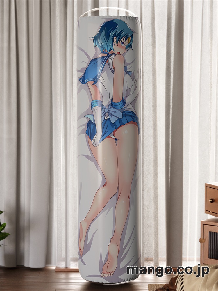 【おきあがりこぼし】アニメ キャラクター 等身大 PVC バランスクッション【美少女戦士セーラームーン】水野亜美 PVC製 キャラクターグッズ コレクション用 2