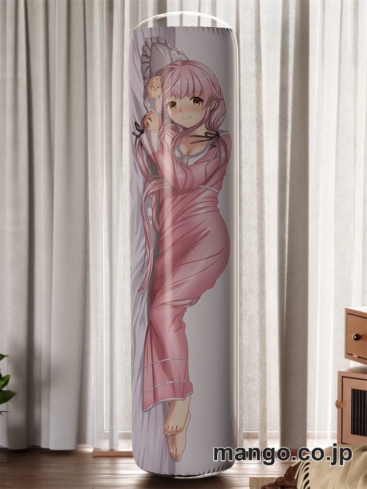 【おきあがりこぼし】アニメ キャラクター 等身大 PVC バランスクッション【艦隊これくしょん】由良添い寝 PVC製 キャラクターグッズ コレクション用 2