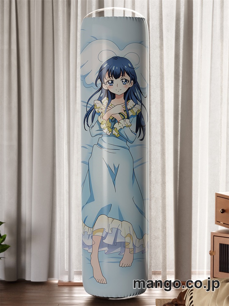 【おきあがりこぼし】アニメ キャラクター 等身大 PVC バランスクッション【HUGっと！プリキュア】さあや PVC製 キャラクターグッズ コレクション用 2