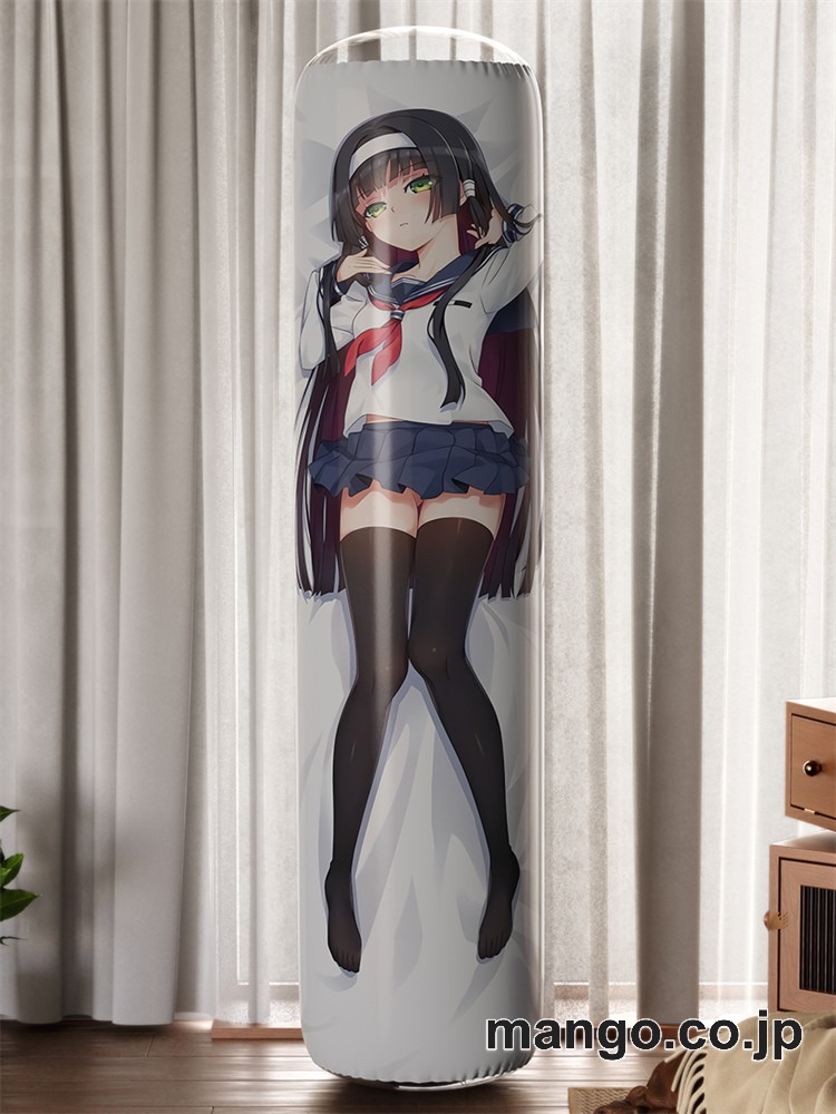 【おきあがりこぼし】アニメ キャラクター 等身大 PVC バランスクッション【美少女万華鏡】-理と迷宮の少女- 蓮華 PVC製 キャラクターグッズ コレクション用