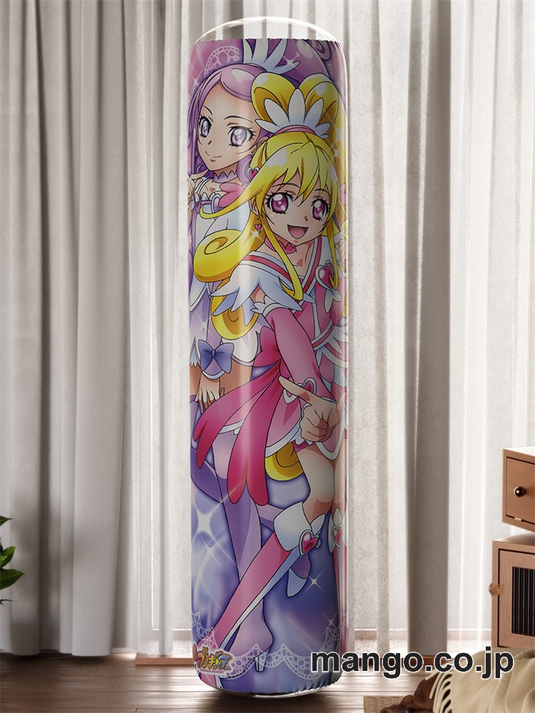 【おきあがりこぼし】アニメ キャラクター 等身大 PVC バランスクッションドキドキ！プリキュア PVC製 キャラクターグッズ コレクション用