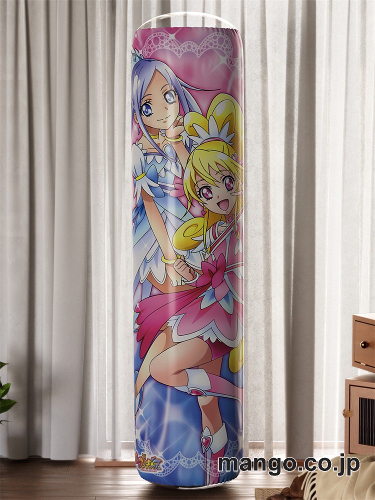 【おきあがりこぼし】アニメ キャラクター 等身大 PVC バランスクッションドキドキ！プリキュア PVC製 キャラクターグッズ コレクション用 2