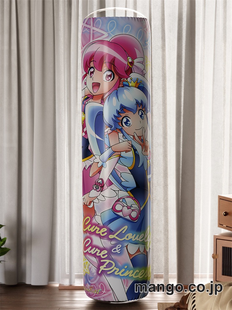 【おきあがりこぼし】アニメ キャラクター 等身大 PVC バランスクッションハピネスチャージプリキュア！ PVC製 キャラクターグッズ コレクション用