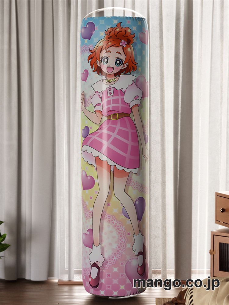 【おきあがりこぼし】アニメ キャラクター 等身大 PVC バランスクッション【Ｇｏ！プリンセスプリキュア】春野はるか PVC製 キャラクターグッズ コレクション用