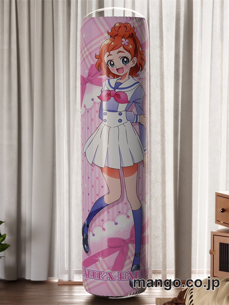 【おきあがりこぼし】アニメ キャラクター 等身大 PVC バランスクッション【Ｇｏ！プリンセスプリキュア】春野はるか PVC製 キャラクターグッズ コレクション用 2