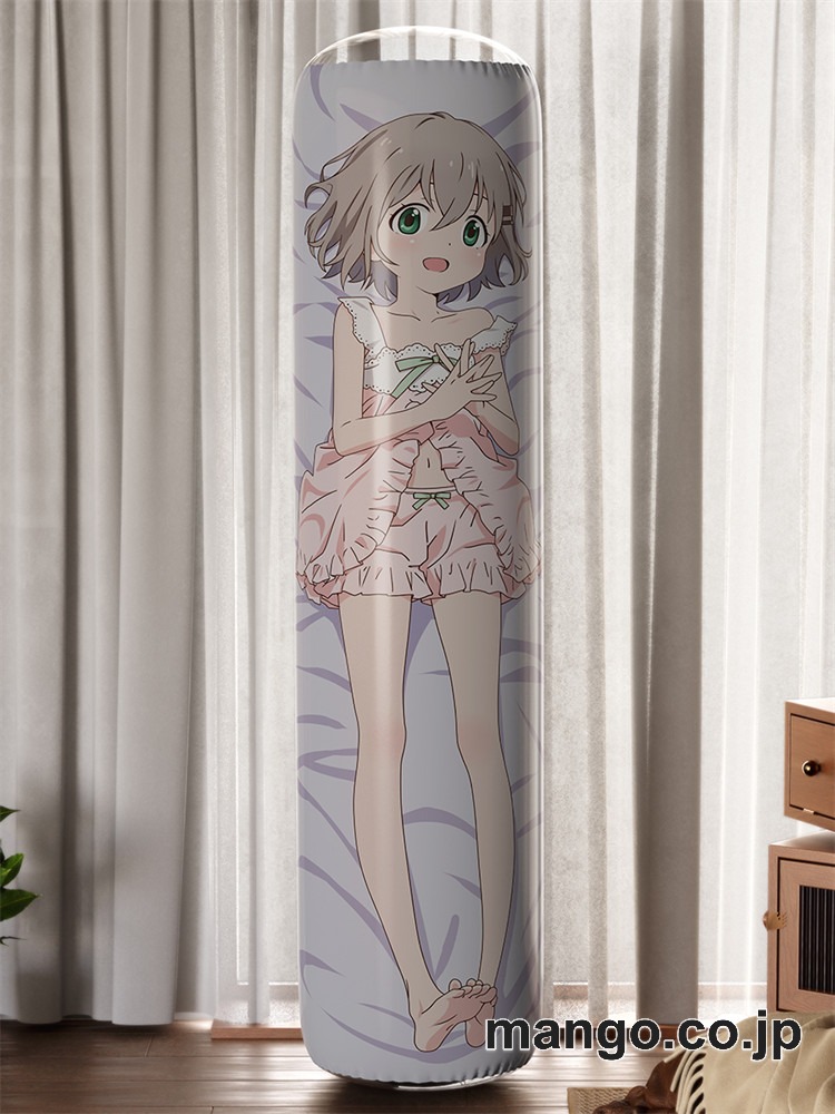 【おきあがりこぼし】アニメ キャラクター 等身大 PVC バランスクッション【ヤマノススメ】雪村あおい PVC製 キャラクターグッズ コレクション用