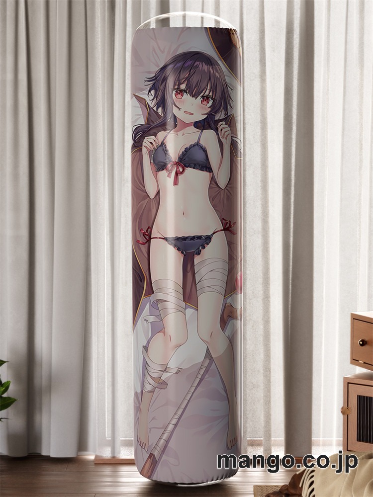 【おきあがりこぼし】アニメ キャラクター 等身大 PVC バランスクッション【この素晴らしい世界に祝福を！】めぐみん PVC製 キャラクターグッズ コレクション用