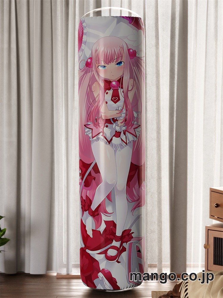 【おきあがりこぼし】アニメ キャラクター 等身大 PVC バランスクッション【ボンバーガール】モモコ PVC製 キャラクターグッズ コレクション用