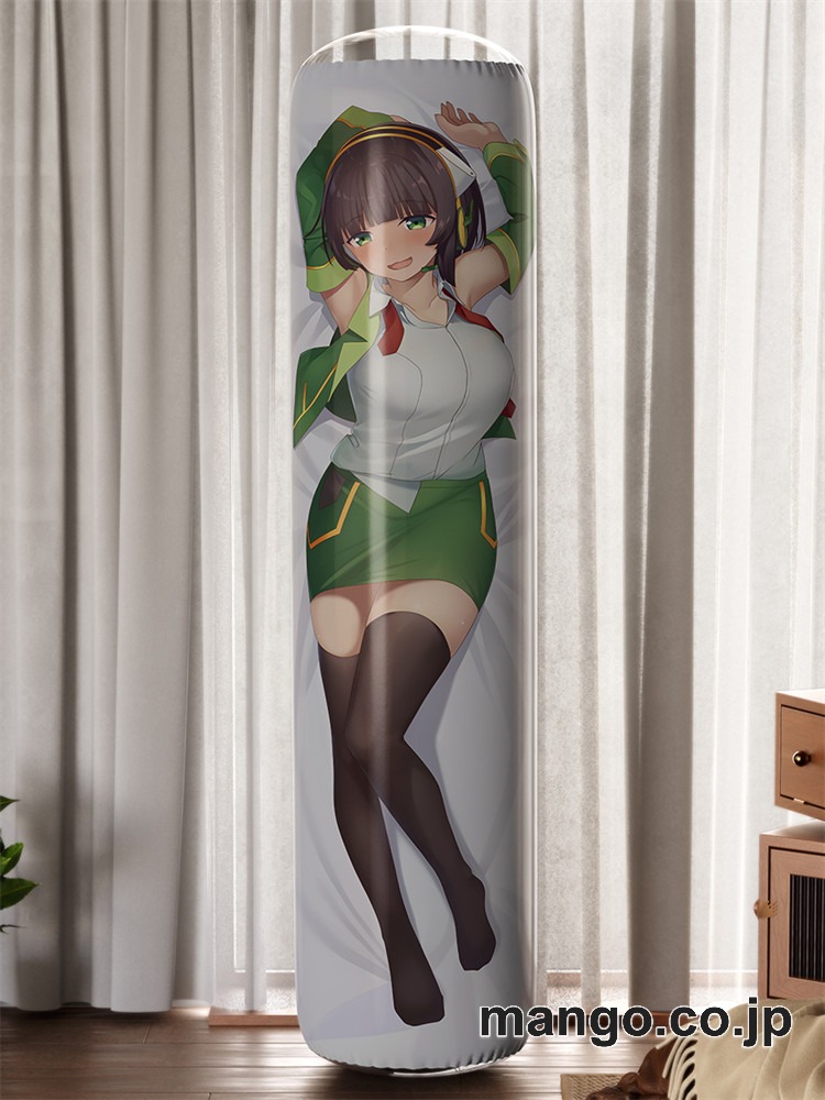 【おきあがりこぼし】アニメ キャラクター 等身大 PVC バランスクッション【VOCALOID】京町セイカ PVC製 キャラクターグッズ コレクション用