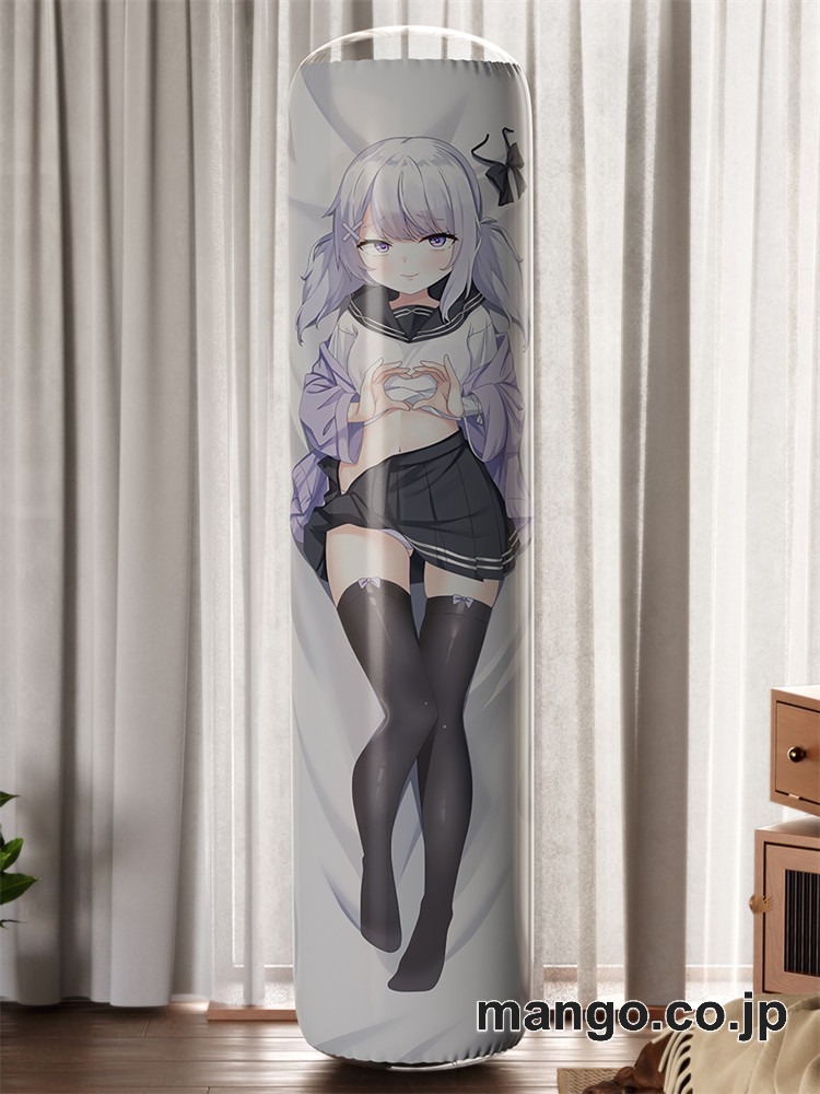 【おきあがりこぼし】アニメ キャラクター 等身大 PVC バランスクッション【電子妖精計画】杜雅まゆ PVC製 キャラクターグッズ コレクション用