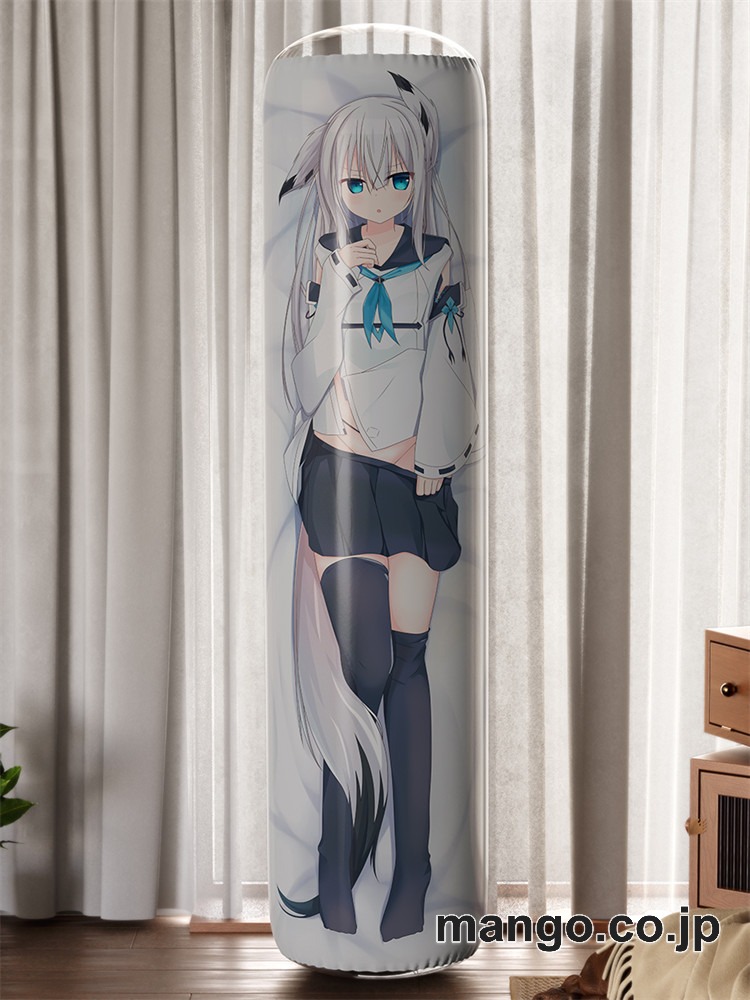 【おきあがりこぼし】アニメ キャラクター 等身大 PVC バランスクッション【アズールレーン】江風 PVC製 キャラクターグッズ コレクション用