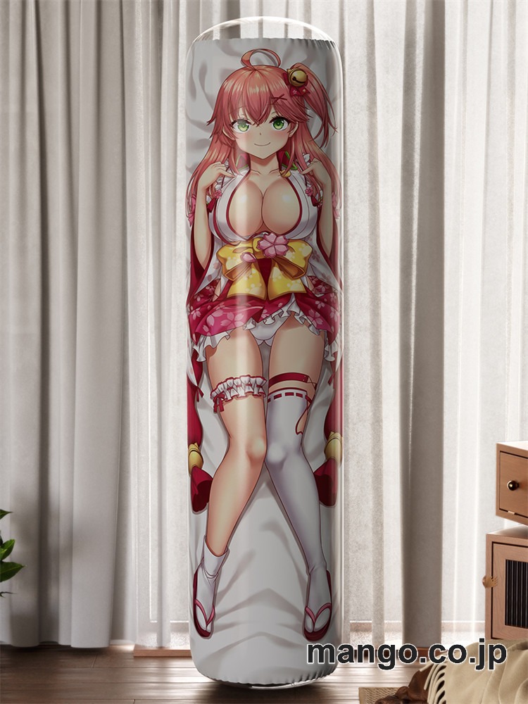 【おきあがりこぼし】アニメ キャラクター 等身大 PVC バランスクッション【バーチャルYoutuber】みこち PVC製 キャラクターグッズ コレクション用