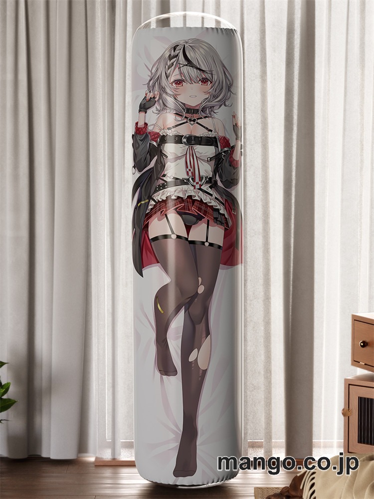 【おきあがりこぼし】アニメ キャラクター 等身大 PVC バランスクッション【バーチャルYoutuber】沙花叉クロヱ PVC製 キャラクターグッズ コレクション用
